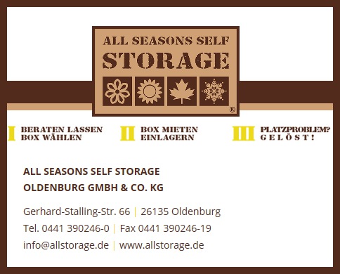 ALL SEASONS SELF STORAGE OLDENBURG GMBH & CO. KG