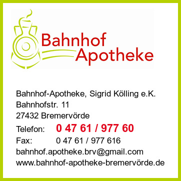 Bahnhof-Apotheke, Sigrid Klling e.K.