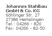 Johannes Stahlbau GmbH & Co. KG