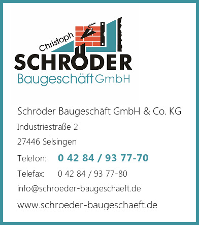 Schrder Baugeschft GmbH, Christoph