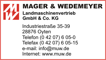 Mager & Wedemeyer Landmaschinenvertrieb GmbH & Co. KG