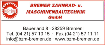 BZM Bremer Zahnrad- und Maschinenbautechnik GmbH