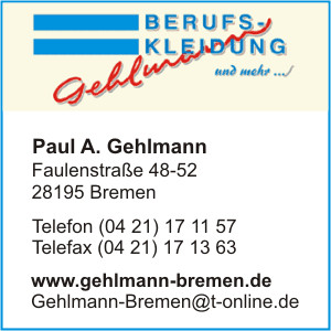 Gehlmann, Paul A.