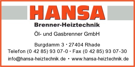 Hansa l- und Gasbrenner GmbH