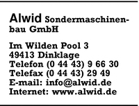 Alwid Sondermaschinenbau GmbH