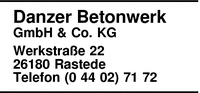 Danzer Betonwerk GmbH & Co. KG