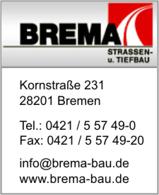 Brema eG Straen- und Tiefbaugenossenschaft