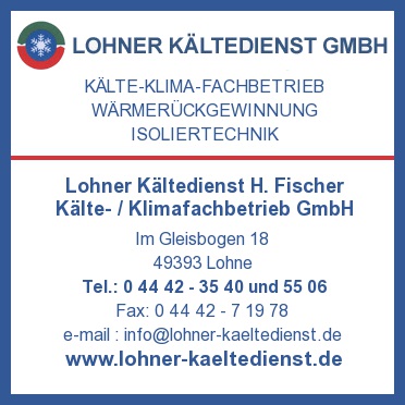 Lohner Kltedienst H. Fischer Klte- / Klimafachbetrieb GmbH