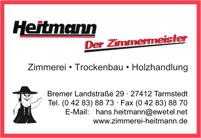 Heitmann Der Zimmermeister