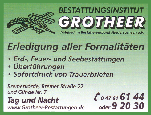 Grotheer Bestattungen