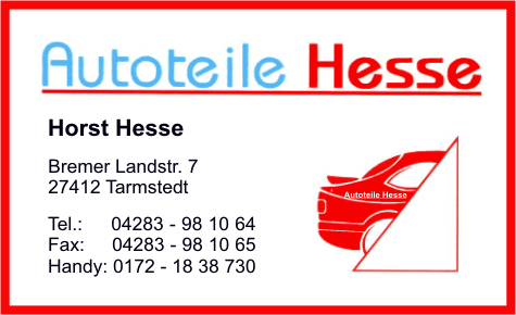 Autoteile Hesse