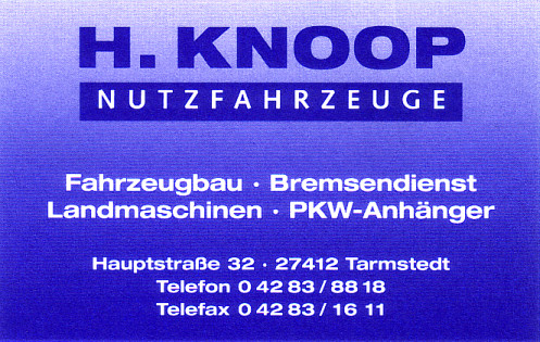 Knoop Nutzfahrzeuge, H.